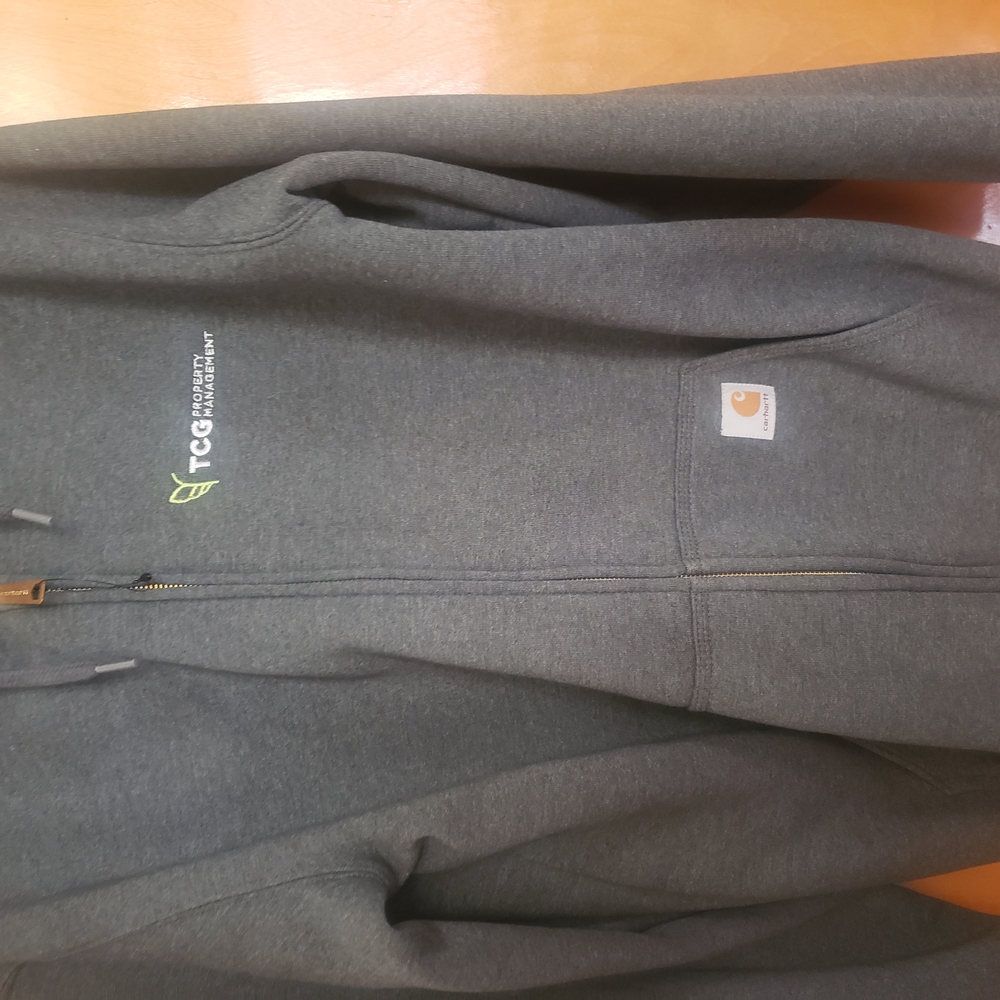 Carhartt Dark Gray Full-Zip Hoodie